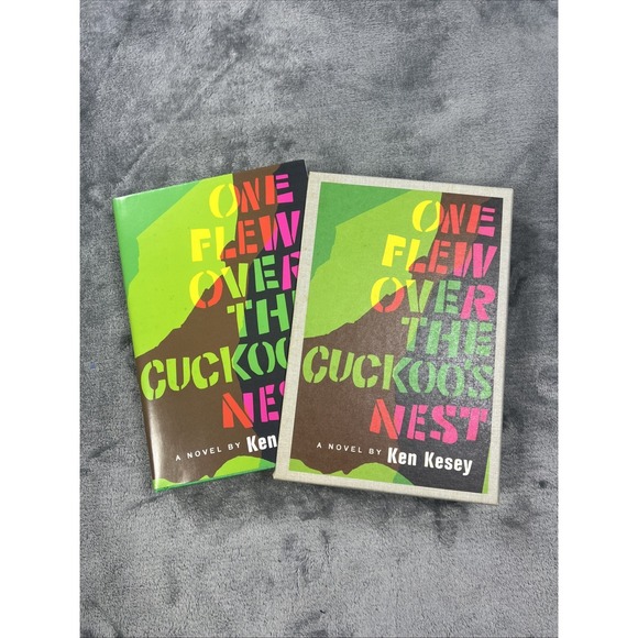 One Flew Over The Cuckoo's Nest Book Kesey First Edition Library FEL Facsimile